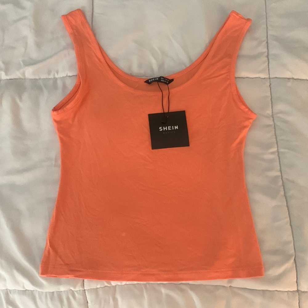 orange tank by Shein (s)